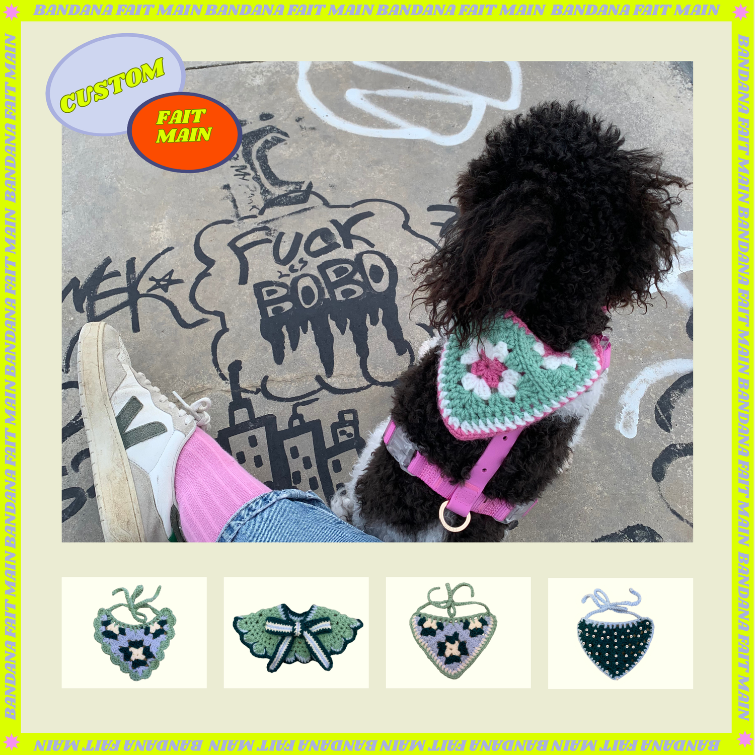 BANDANAS AU CROCHET